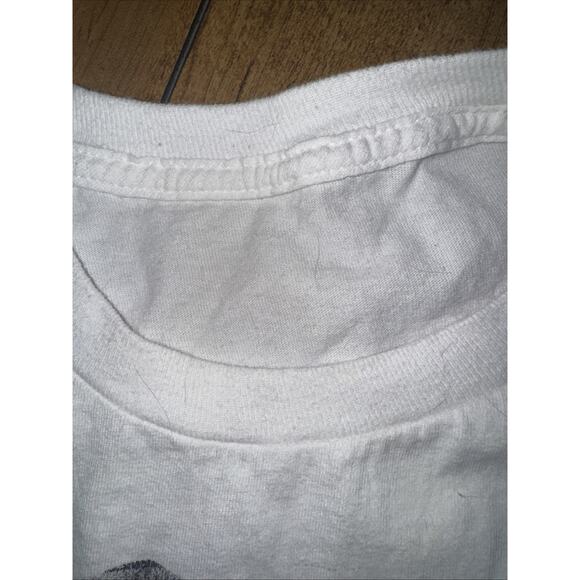 Sun Pack Abstract Graphic T-Shirt White Small 17x26 Experimental Art Tee - Picture 3 of 3